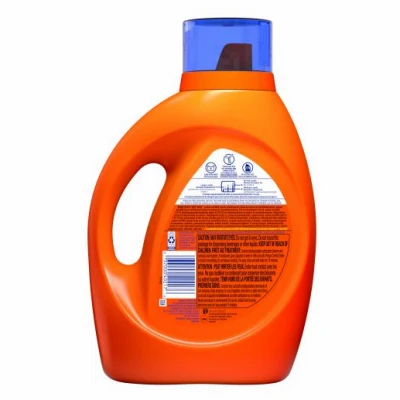 High Efficiency Laundry Detergent with Regular Scent, 64 Loads, 84 Ounce Liquid Bottle