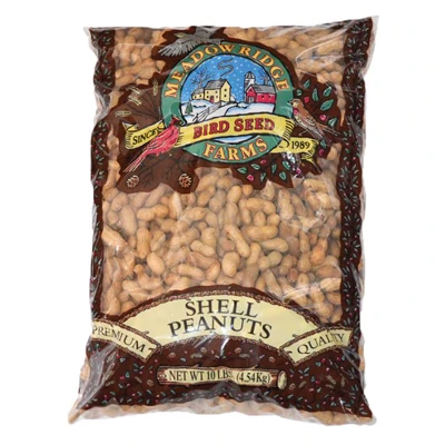 Wild Bird Food, Shell Peanuts, 10 Pounds For Attracting Birds And Wildlife