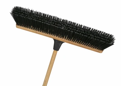 Jobsite Push Broom, Industrial,  24-In.