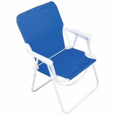 Wave Sun N' Sport Folding Beach Chair, Steel & Polyester Fabric