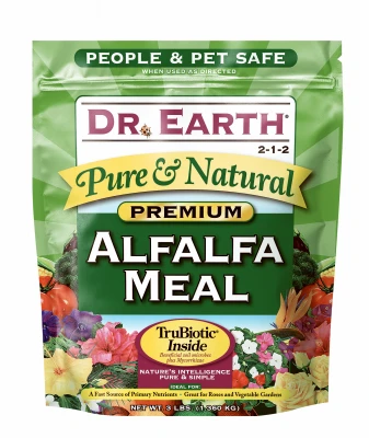 Alfalfa Meal Organic Fertilizer, 2-1-2, 3 Lb. Box