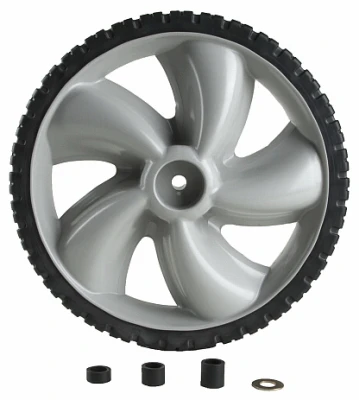Universal Offset Replacement Wheel, Plastic, 12 Inch by 1.75 Inch