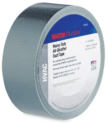 Maximum Duty HVAC Duct Tape,  1.89-In. x 35-Yd.