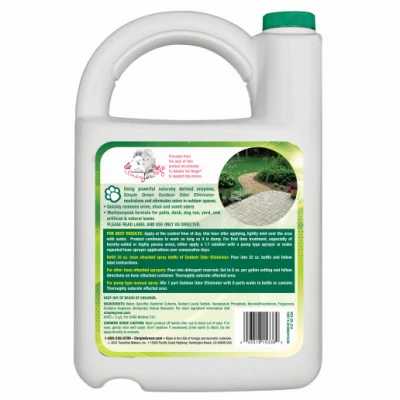 Outdoor Pet Odor Eliminator, 1-gallon - Natural Enzyme Formula