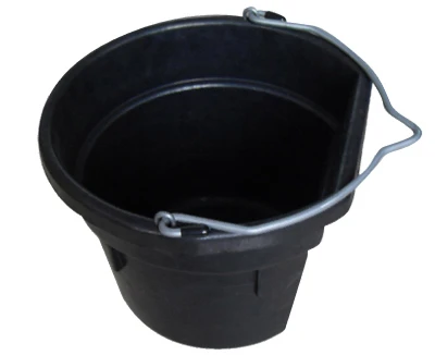 MR 12QT FLT Rubb Bucket