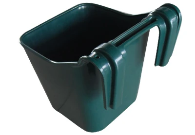 Green Feed Bucket, 12 Quart Capacity, Model Mr12qp/hfb-drkgrn