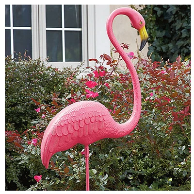 Featherstone Flamingo Statue, Standing, 52 In.