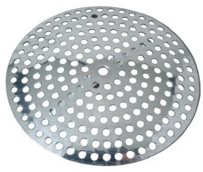 3 and 1/8 Inch Outer Diameter Metal Drain Strainer for Sink Drains