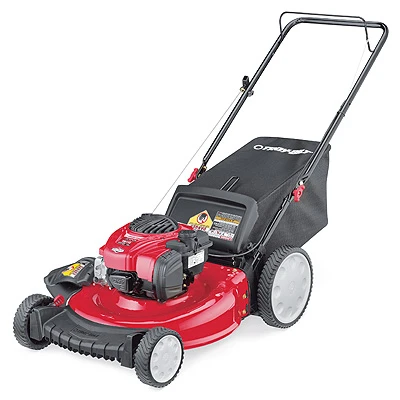 3-N-1 Gas Lawn Mower, High-Wheel, 140cc Briggs & Stratton Engine, 21 In.