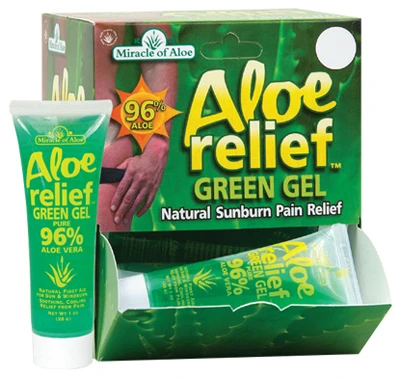 Aloe Relief Green Gel, 1-oz.