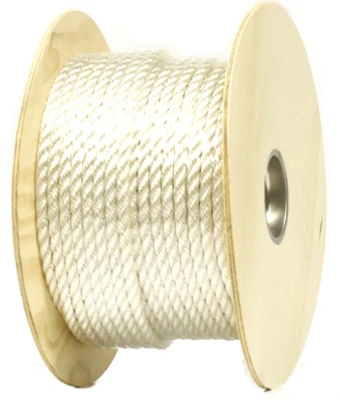 Nylon Rope, Twisted, 1/2 In. x 250 Ft.