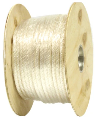 Nylon Rope, Solid Braid, 1/4 In.