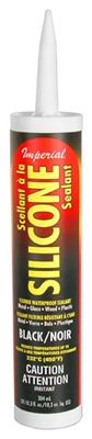 Silicone Sealant, Black, 10.3 oz.