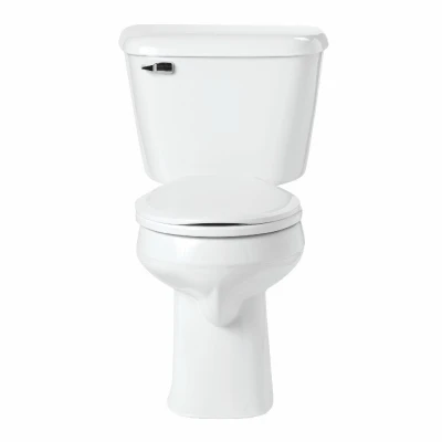 Pro-Fit Four Piece Toilet Installation Kit for Round Toilets in White