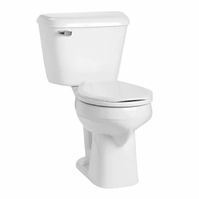 Pro-Fit Four Piece Toilet Installation Kit for Round Toilets in White