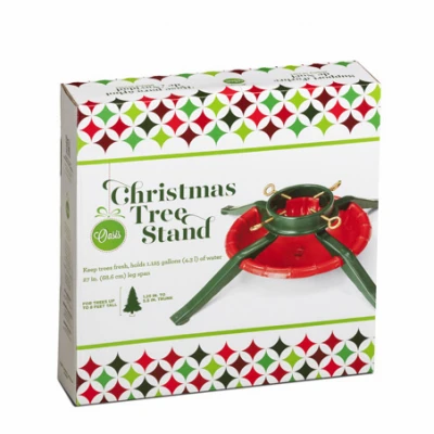 Steel Christmas Tree Stand for Trees up to Nine Feet Tall, Thirty Inch Diameter