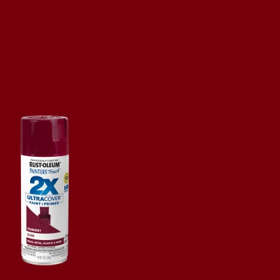 Painter's Touch 2X Spray Paint, Gloss Cranberry, 12-oz.