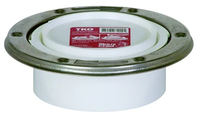 PVC Hub Closet Flange, 4 In.
