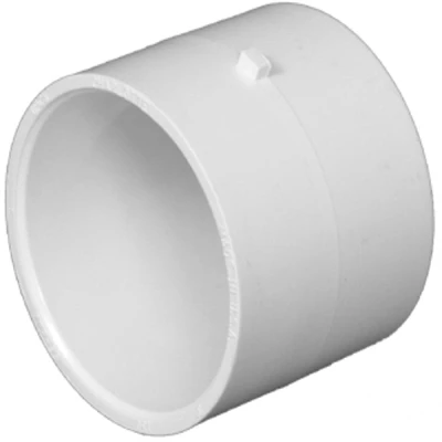 Schedule 40 DWV PVC Pipe Repair Coupling, 3 In.