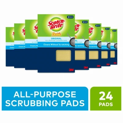 Dobie All-Purpose Cleaning Pad, 3-Pk.