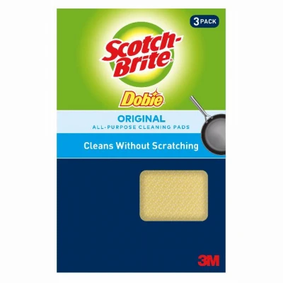 3PK Dobie Cleaning Pad