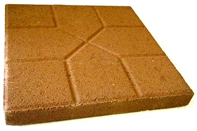 Pinnacle Stepping Stone, Tan, Concrete, 16 x 16 In.