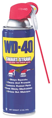 Aerosol Lubricant, Smart Straw, 12 oz.