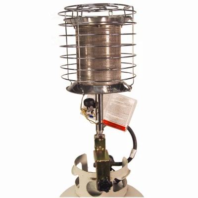 Tank-Top Propane Heater with 360 Degree Heat Coverage, Up to 40,000 British Thermal Units