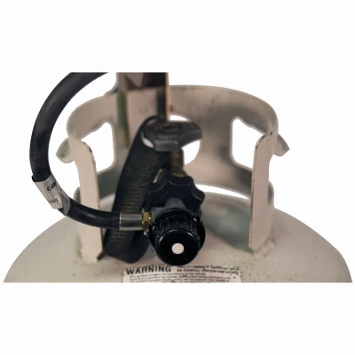 Tank-Top Propane Heater with 360 Degree Heat Coverage, Up to 40,000 British Thermal Units
