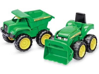 John Deere Toy Dump Truck & Tractor, 2-Pk.