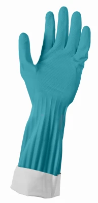 Premium Defense Rubber Gloves, Medium