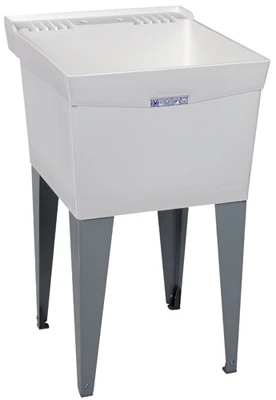 Laundry Tub, White, 20 x 24 In.