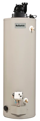 Power Vent Water Heater, LP Gas, 40 Gallons