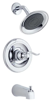 Monitor 14 Series Tub & Shower Faucet + Showerhead, 1-Handle, Chrome