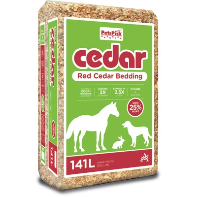 Pet Cedar Bedding, 2 Cu. Ft.