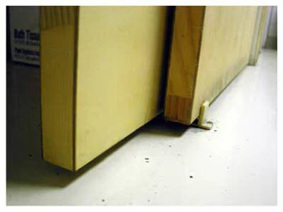 Heavy-duty Adjustable Bypass Sliding Door Guide For Doors 3/4" To 1-3/8"