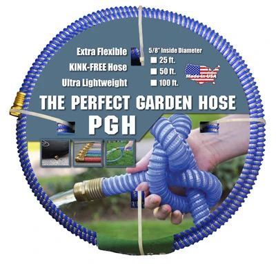 All-Weather Garden Hose, Kink Proof, Flexible, Ultra Lightweight, Blue, 5/8-In. x 25-Ft.