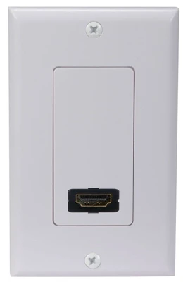 HDMI Single Wall Plate