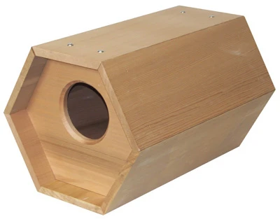 Mallard Duck Nesting Box Kit Made of Cedar Wood, 15 Inches by 12.5 Inches by 20 Inches