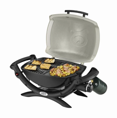 Q-1000 Portable Liquid Propane Gas Grill with 8,500 BTU Output