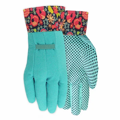 Canvas Dot Gardening Gloves, Women's One Size