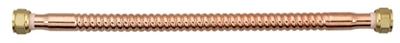 Water Heater Connector, Corrugated Copper, 3/4 FIP x 24 In.