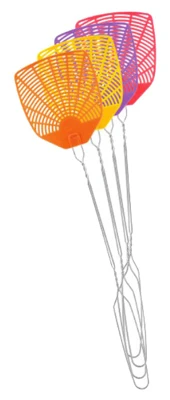PIC Fly Swatter, Plastic, Assorted Colors