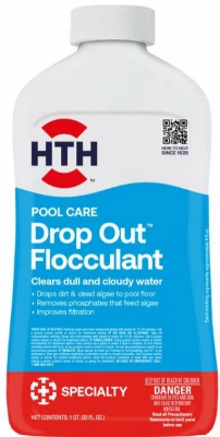 Pool Care Drop Out Flocculant, 32 oz.