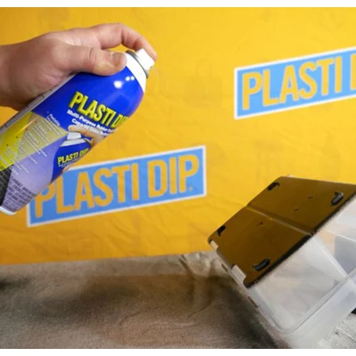 Multi Purpose Rubber Coating Spray, Red Color, 11 Ounce Aerosol Can