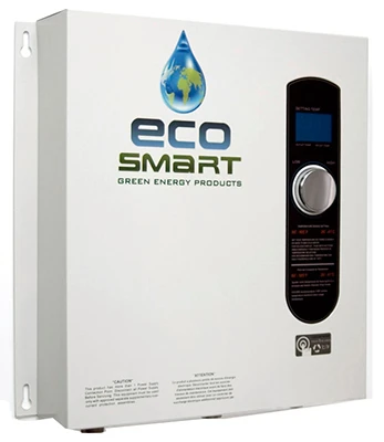 Tankless Water Heater, Electric, 27-kW