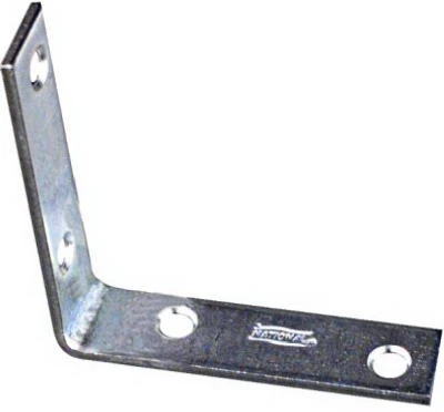 Corner Iron, Zinc, 3 x 3/4 In.