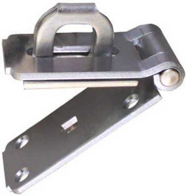 Zinc Hinge Hasp, 7-1/4 In.