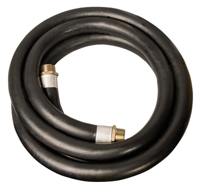 Farm Fuel Transfer Hose Assembly with Static Wire, One Inch Diameter by Fourteen Feet Length