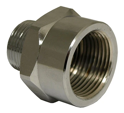 Fuel Nozzle Hex Reducer Bushing, 1-In. Female x 3/4-In. Male Head